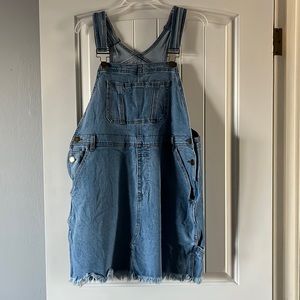 Denim Overall Dress